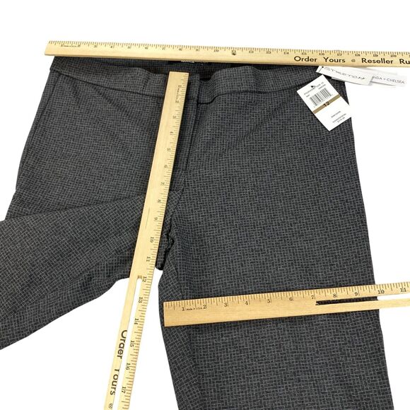 Amanda+Chelsea Amanda Ankle Pants Womens 12 Charcoal Modern Fit Stretch - Picture 5 of 16